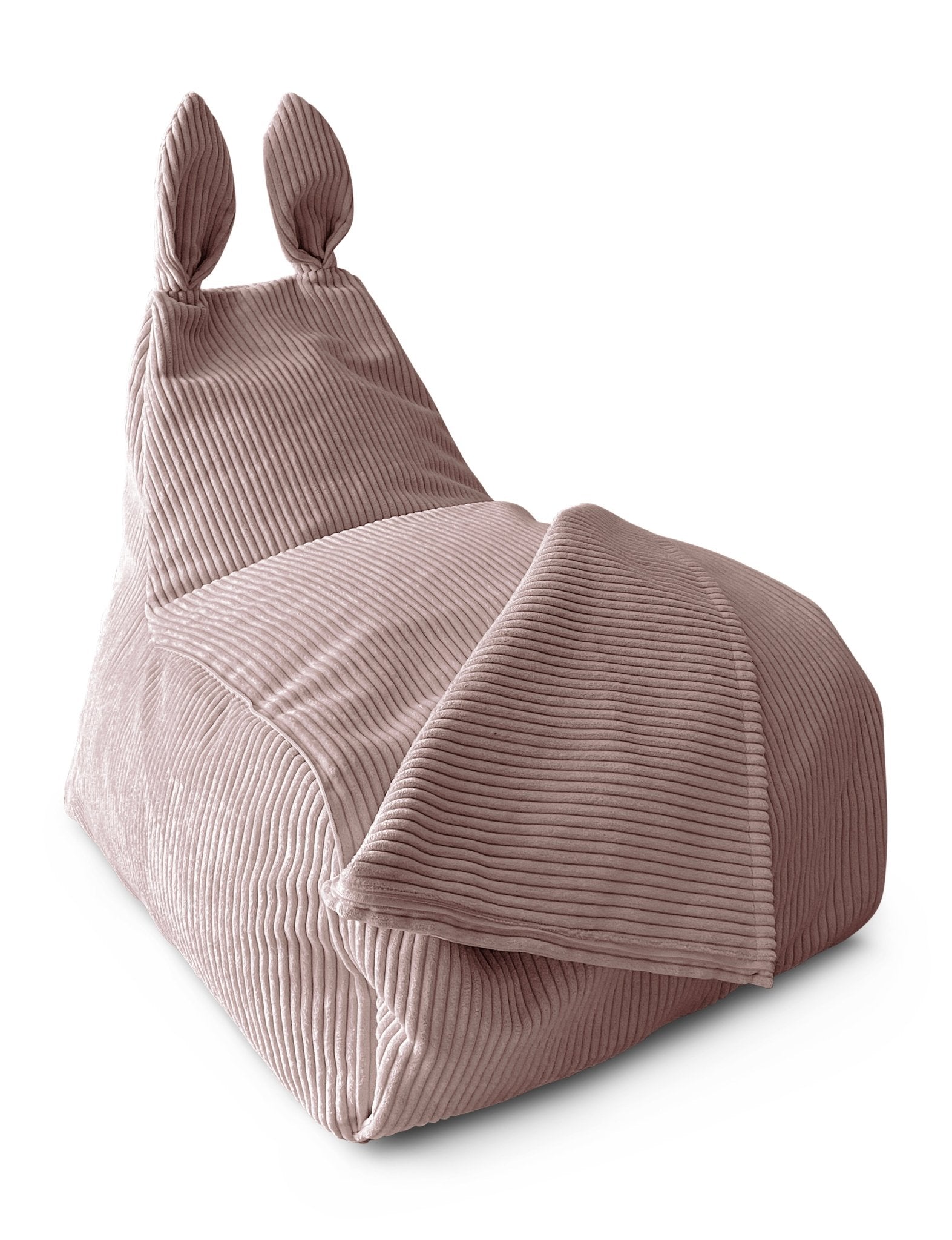 BUNNY L Bean Bag, Corduroy, Dusty Pink - Scandinavian Stories by Marton