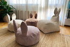 BUNNY Pouf Bean Bag, Corduroy, Light Blue - Scandinavian Stories by Marton