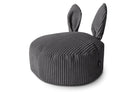 BUNNY Pouf Bean Bag, Corduroy, Light Blue - Scandinavian Stories by Marton