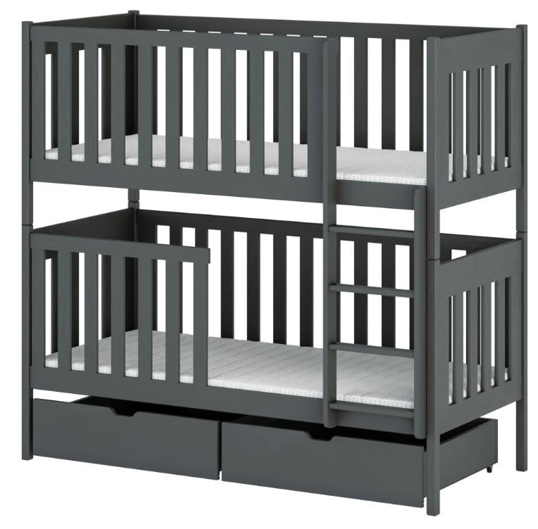 David Bunk bed/ 2 single beds 90 x 200 cm with storage - Scandinavian Stories by Marton