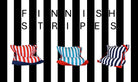 FINNISH STRIPES Red White Kids - Scandinavian Stories by Marton