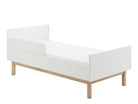 Maja Bed/Cot, 3 Growing functions 140x 70 cm White color - Scandinavian Stories by Marton