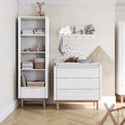 Maja Bookcase high, White color - Scandinavian Stories by Marton