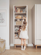 Maja Bookcase high, White color - Scandinavian Stories by Marton