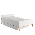 Saga Bed 200x120 cm White color - Scandinavian Stories by Marton