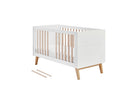 Saga Bed/Cot, 3 growing functions 140 x 70 cm White color - Scandinavian Stories by Marton