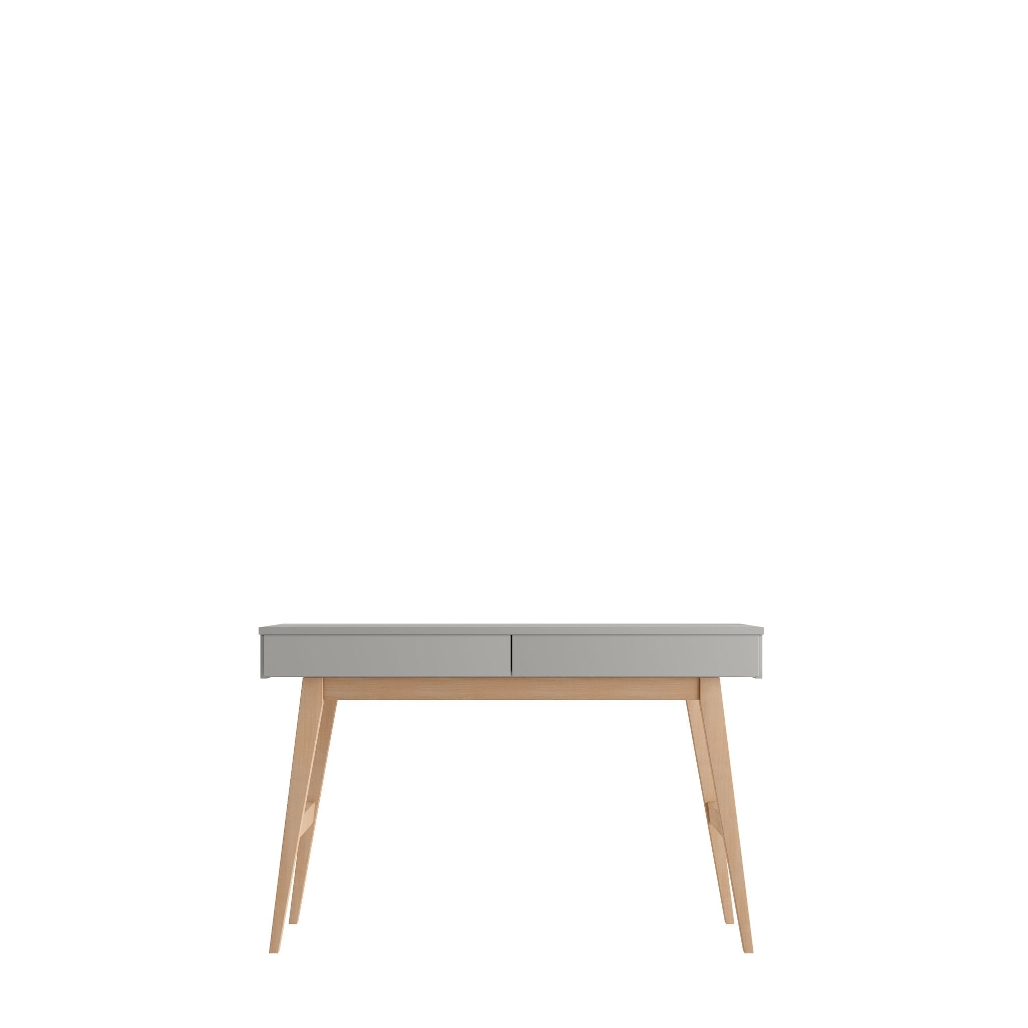 Saga high desk + 2 drawer, Grey color - Scandinavian Stories by Marton