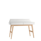 Saga high desk + 2 drawer, White color - Scandinavian Stories by Marton