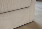 ALMA 3-seater Sofa, Corduroy, Sand, removable & washable covers - Scandinavian Stories by Marton