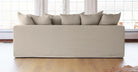 ALMA 3-seater Sofa, Corduroy, Sand, removable & washable covers - Scandinavian Stories by Marton