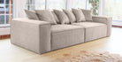 ASTRID 4-seater Sofa, exclusive Corduroy, Mole, removable & washable covers - Scandinavian Stories by Marton