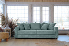 ELSA 3-seater Sofa, Cream Corduroy, removable & washable covers - Scandinavian Stories by Marton