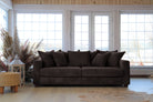 ELSA 3-seater Sofa, Cream Corduroy, removable & washable covers - Scandinavian Stories by Marton