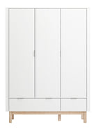 Maja 3-door wardrobe White color - Scandinavian Stories by Marton