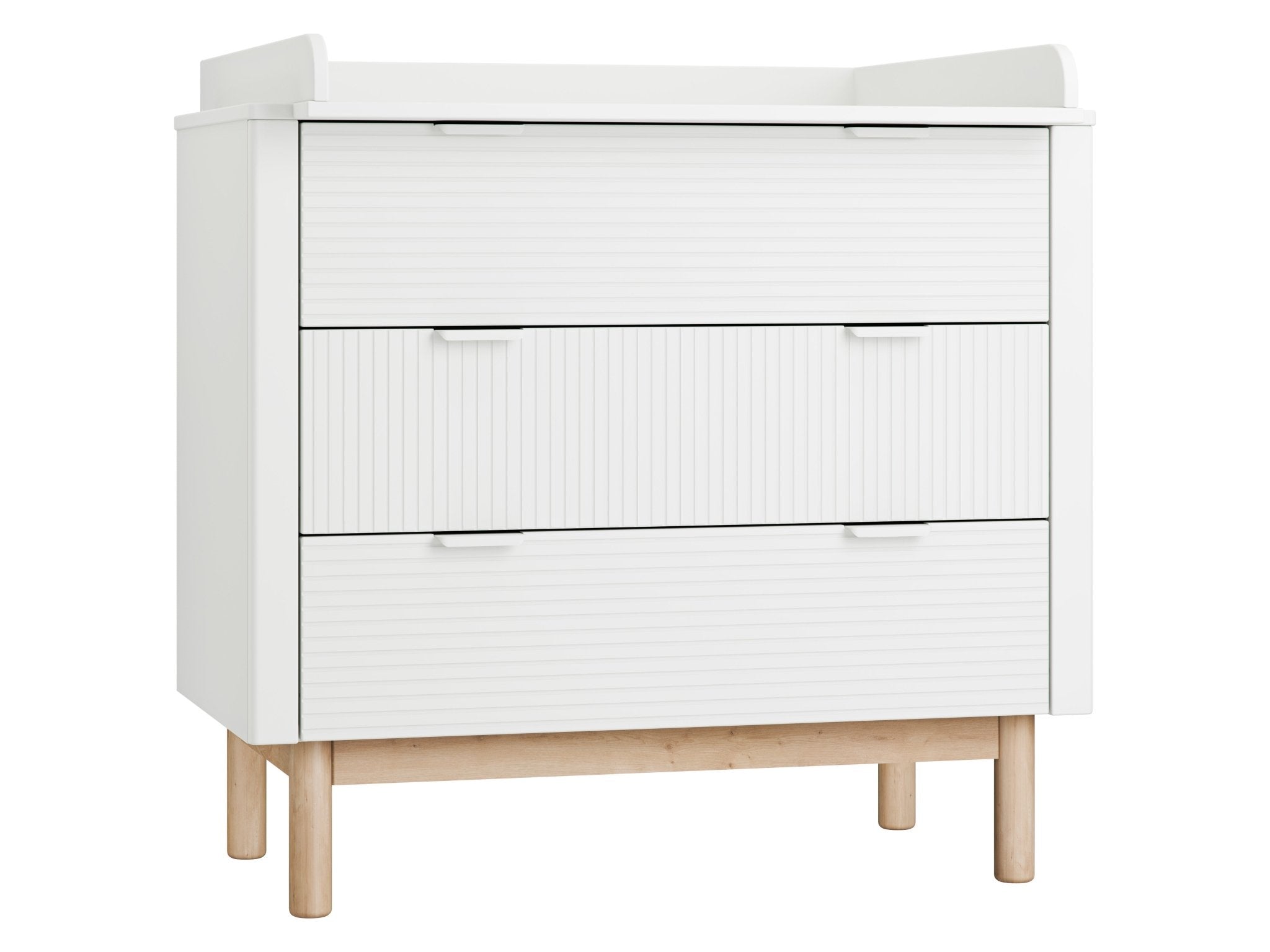 Maja 3-drawers chest White color - Scandinavian Stories by Marton