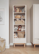 Maja Bookcase high, Champagne color - Scandinavian Stories by Marton