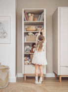 Maja Bookcase high, Champagne color - Scandinavian Stories by Marton