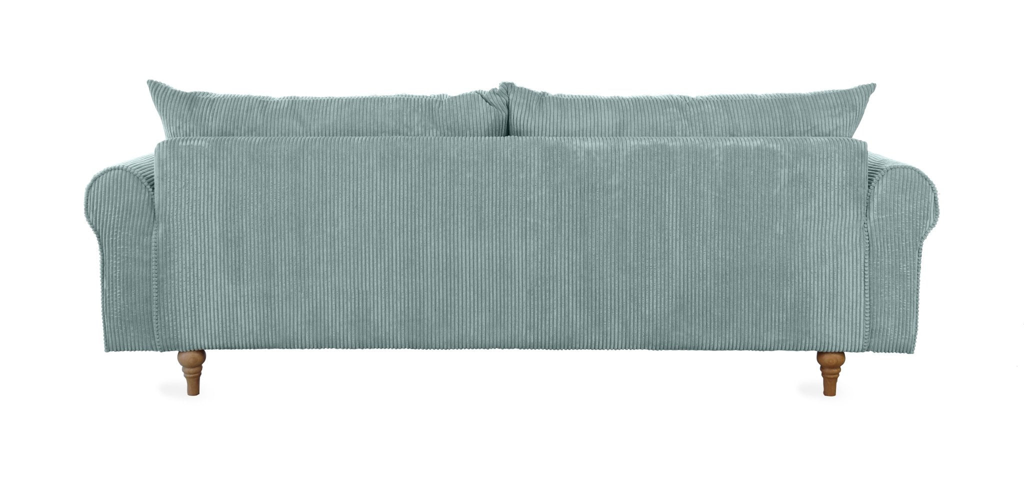 SELMA 4-seater sofa/sofa bed Corduroy, Dusty Blue, removable & washable covers - Scandinavian Stories by Marton