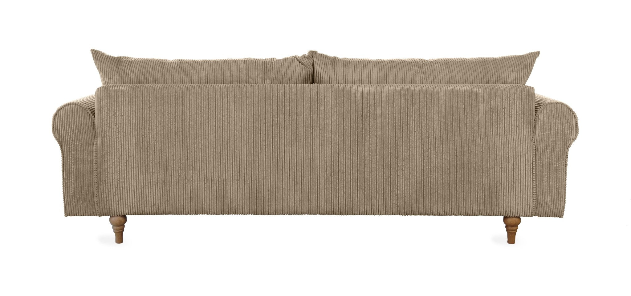 SELMA 4-seater sofa/sofa bed Corduroy, Nougat, removable & washable covers - Scandinavian Stories by Marton