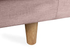 TOVE 4-seater sofa/sofa bed Exclusive Corduroy, Dusty Pink removable & washable covers - Scandinavian Stories by Marton